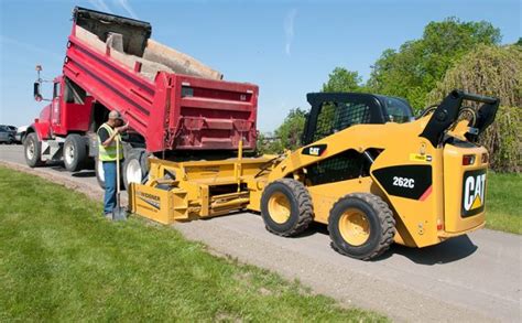 skid steer mounted asphalt paver|skid steer road grader attachment.